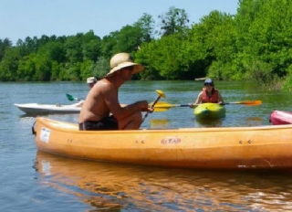  Canoa com o clube 